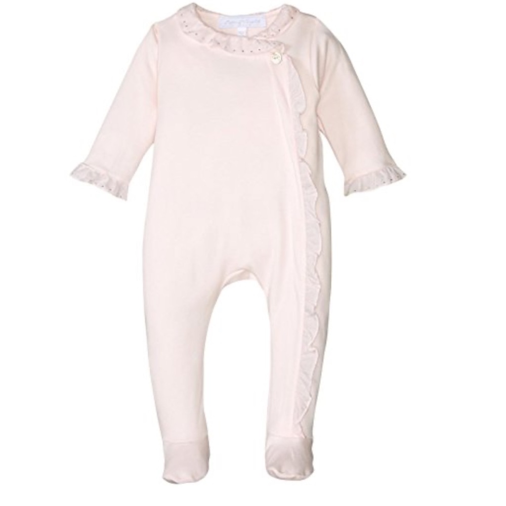 Tartine eat Chocolat baby ruffle footie